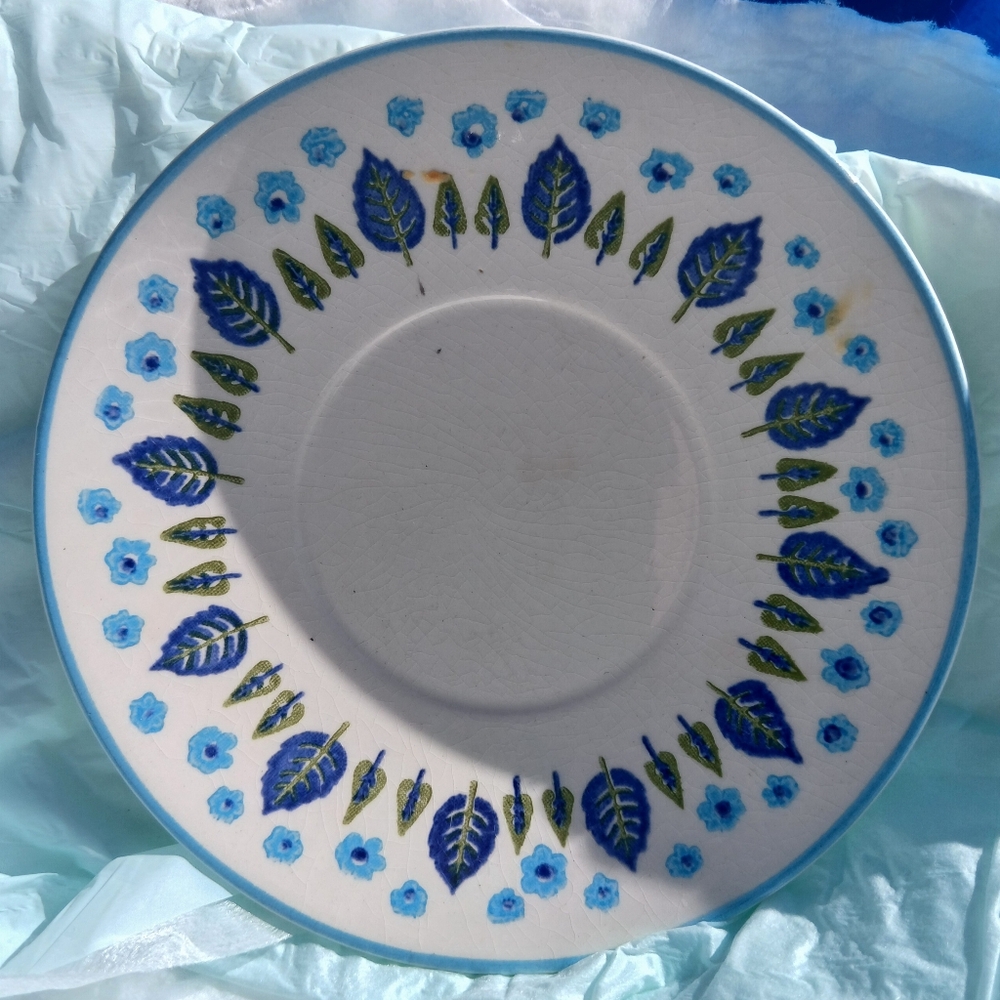 One Vintage 1960s Marcrest Stetson Swiss Alpine Saucer